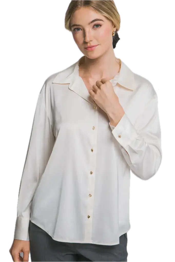 10384TN Long Sleeve Collared Satin Shirt (S).webp