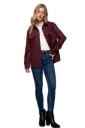 Loose Fit Suede Jacket