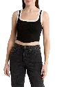 Scallop Edge Crop Top