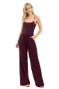 JR55560A Double Layered Pull Up Tank Jumpsuit