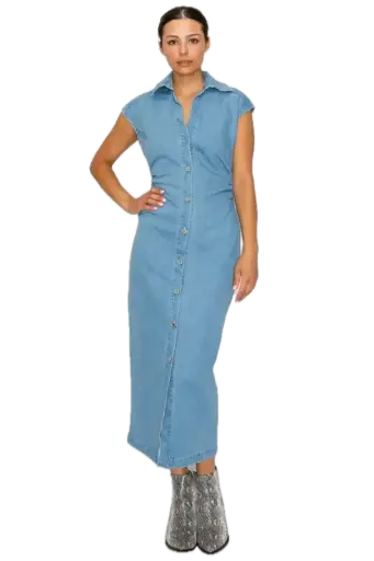 Denim Dress Buttons