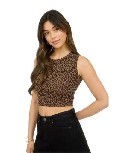 Wild Charm Crop Top